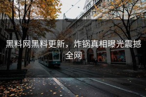 黑料网黑料更新，炸锅真相曝光震撼全网