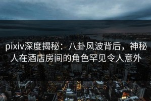 pixiv深度揭秘：八卦风波背后，神秘人在酒店房间的角色罕见令人意外